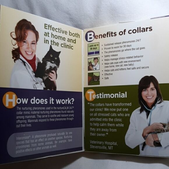 Nurturecalm Pheromone Cat Collar‎ Feline Calming - Picture 3 of 4